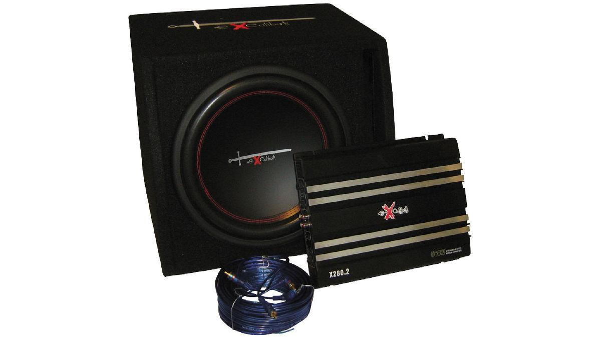 Excalibur+X1+BassPack+%28BoomBox%2FAmplificateur%2FSet+de+c%C3%A2bles%29
